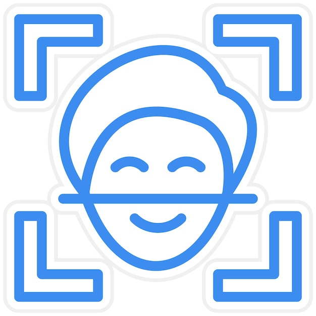 Diseño vectorial del estilo del icono de la contraseña
