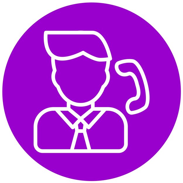 Diseño vectorial Estilo de icono conversante