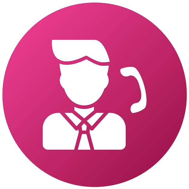 Diseño vectorial Estilo de icono conversante