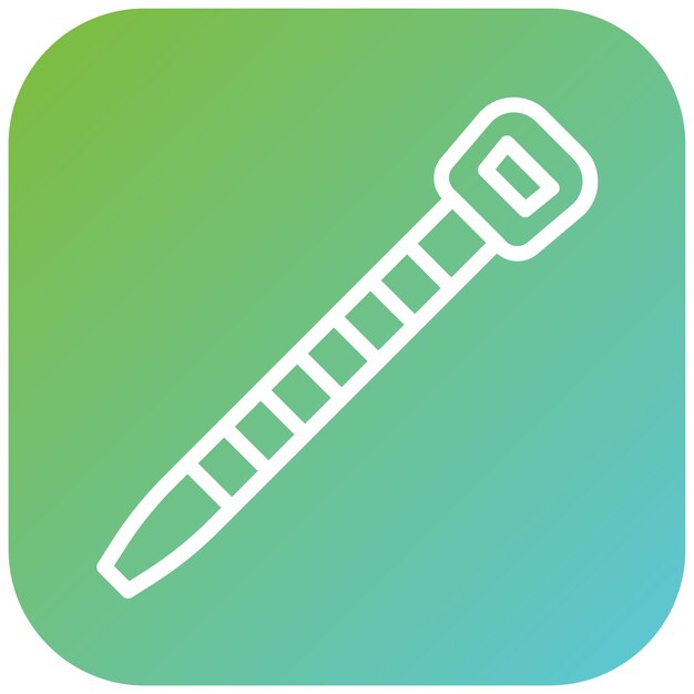 Diseño vectorial Estilo del icono de la corbata de cable