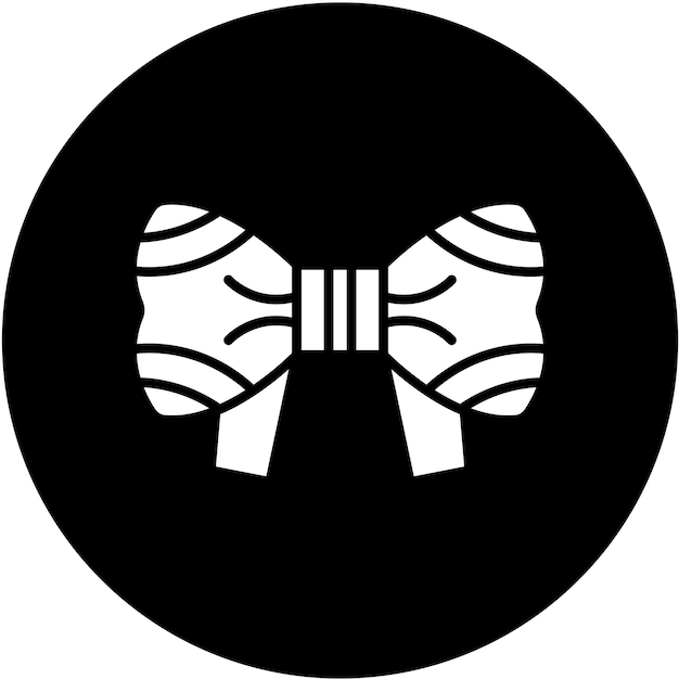 Diseño vectorial Estilo del icono de la corbata