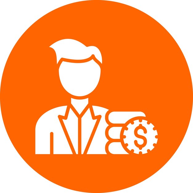 Diseño vectorial Estilo del icono del corredor del corredor
