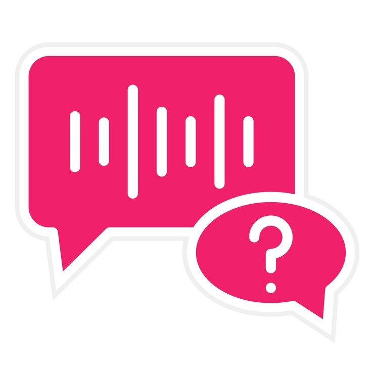 Vector diseño vectorial del estilo del icono de correo de voz