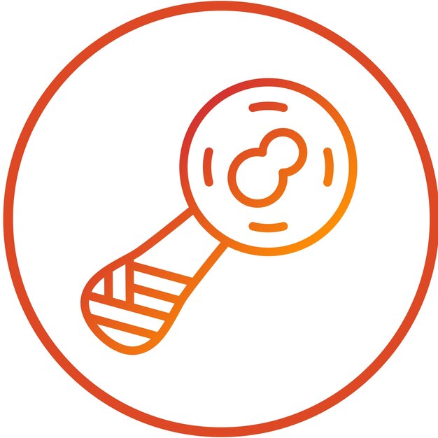 Diseño vectorial Estilo del icono del cortador eléctrico de espárragos