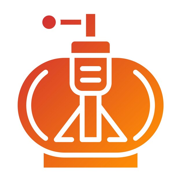 Diseño vectorial Estilo del icono del cortador de verduras de mostaza eléctrica