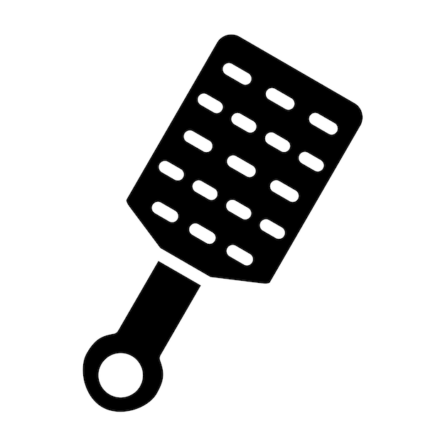 Diseño vectorial Estilo del icono de la cortadora de queso eléctrica