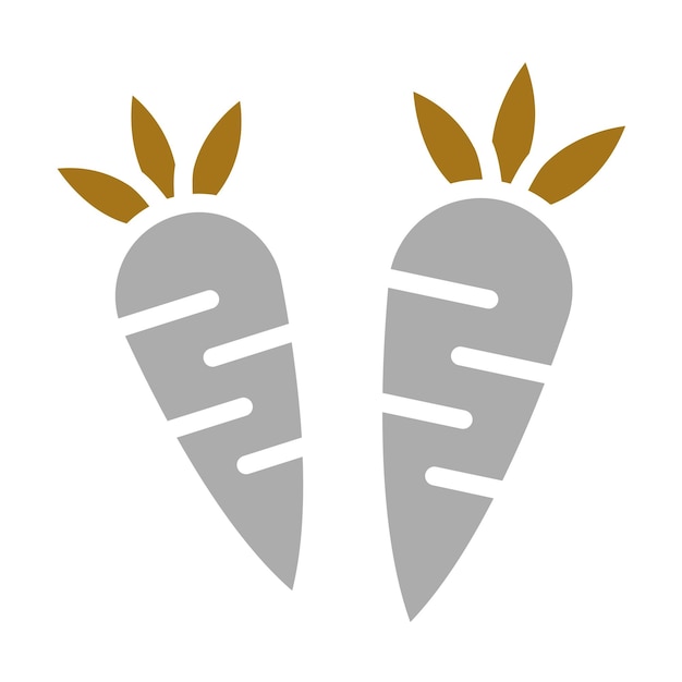 Diseño vectorial Estilo del icono de la cosecha saludable