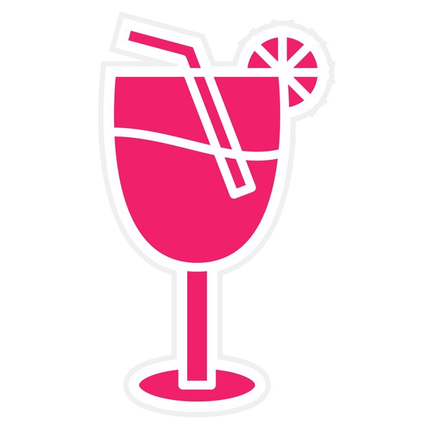 Diseño vectorial Estilo de icono cosmopolita
