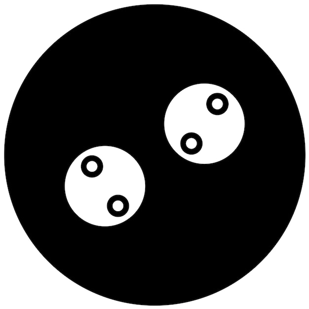 Diseño vectorial estilo icono de costura Kibble