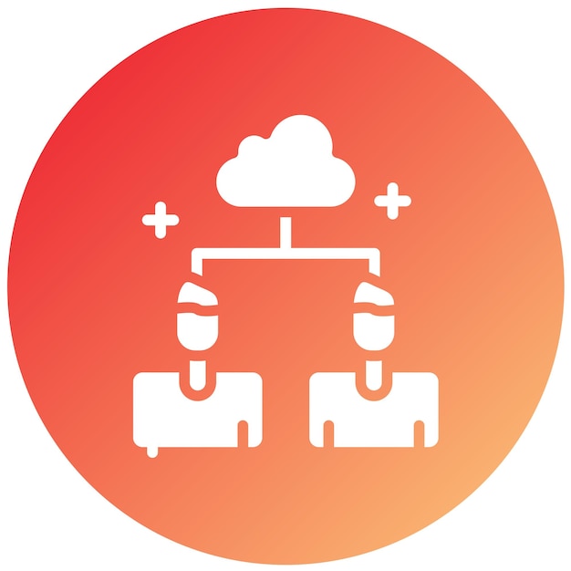 Diseño vectorial Estilo del icono del creador de coincidencias