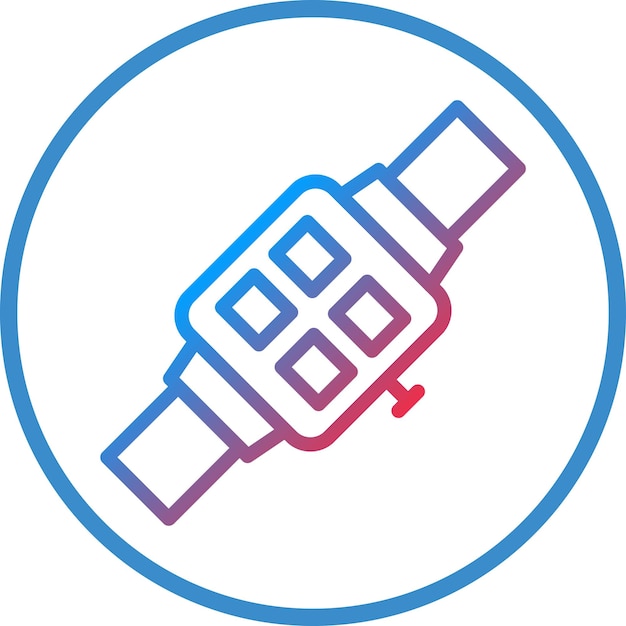 Diseño vectorial Estilo del icono del cronómetro