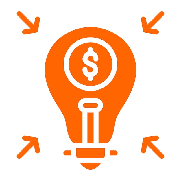 Diseño vectorial Estilo de icono de crowdfunding
