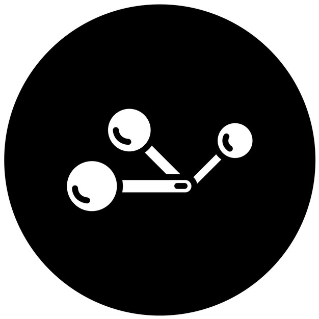Diseño vectorial Estilo del icono de la cuchara de medición