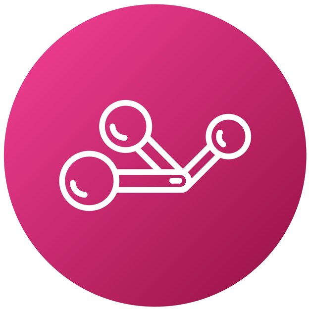 Diseño vectorial Estilo del icono de la cuchara de medición