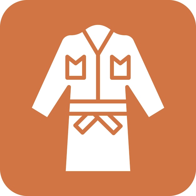 Diseño vectorial Estilo del icono de la cuerda de baño