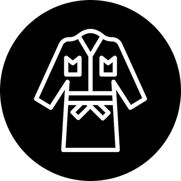 Diseño vectorial Estilo del icono de la cuerda de baño