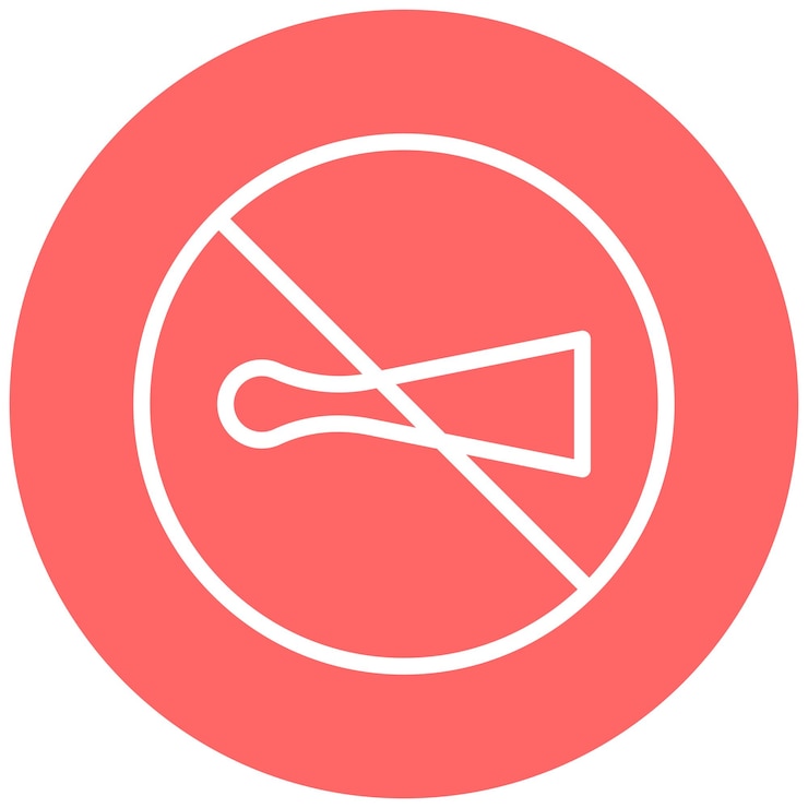 Vector diseño vectorial sin estilo de icono de cuernos