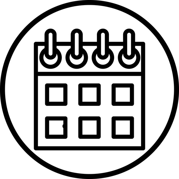 Diseño vectorial Estilo del icono de cumpleaños