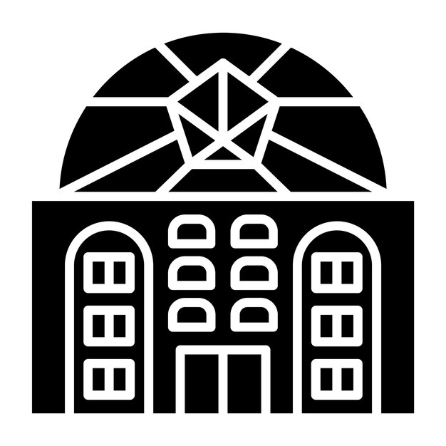 Diseño vectorial Estilo del icono de la cúpula
