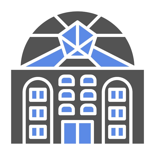 Diseño vectorial Estilo del icono de la cúpula