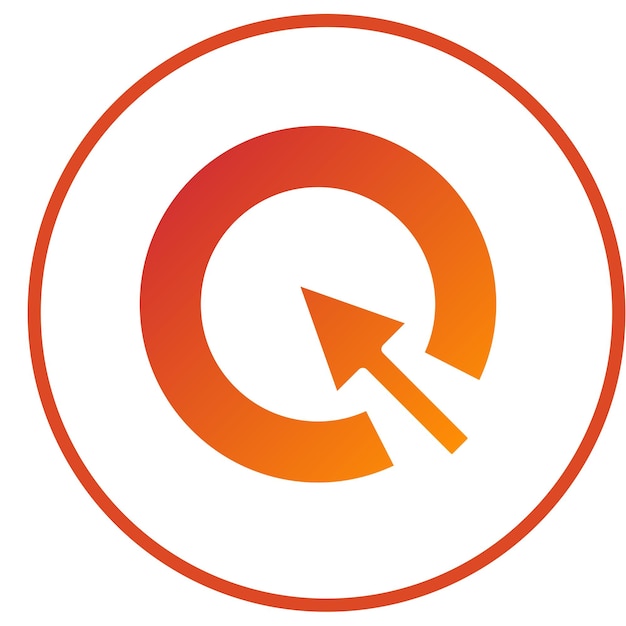 Diseño vectorial Estilo del icono del cursor del círculo