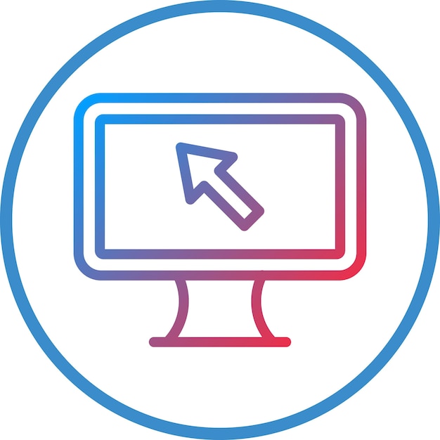 Diseño vectorial Estilo del icono del cursor