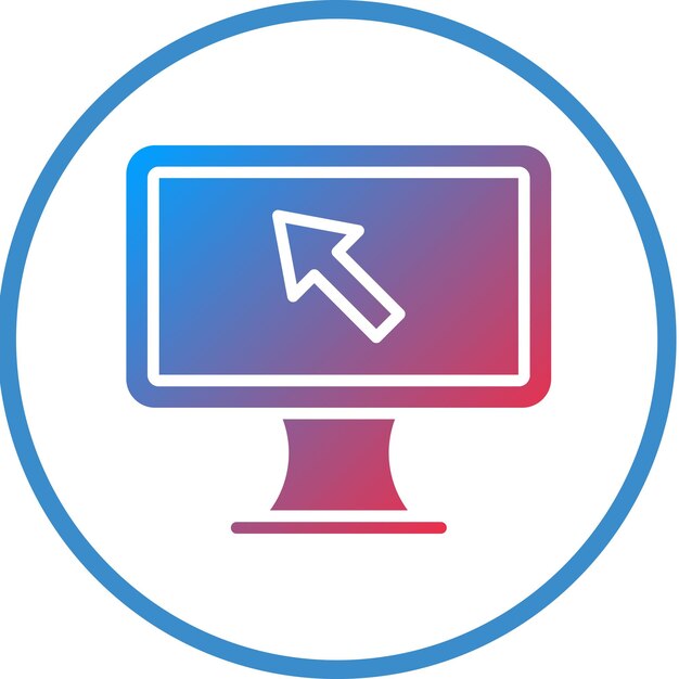 Diseño vectorial Estilo del icono del cursor