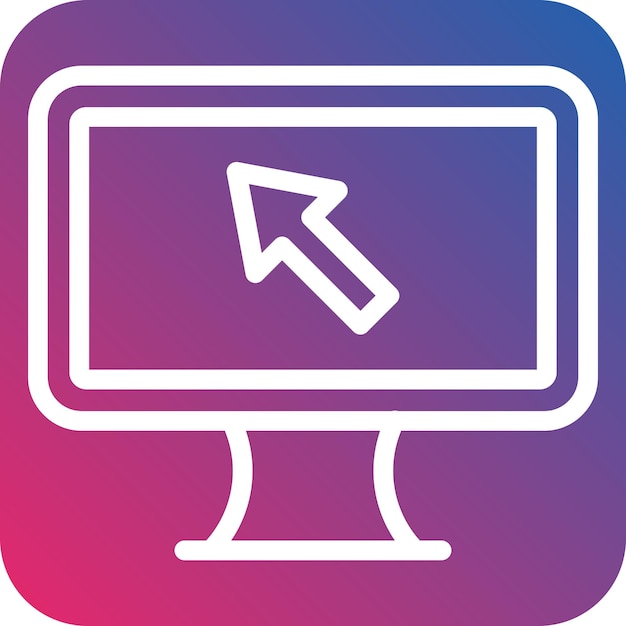 Diseño vectorial Estilo del icono del cursor