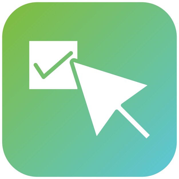 Diseño vectorial Estilo del icono del cursor