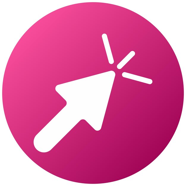 Diseño vectorial Estilo del icono del cursor