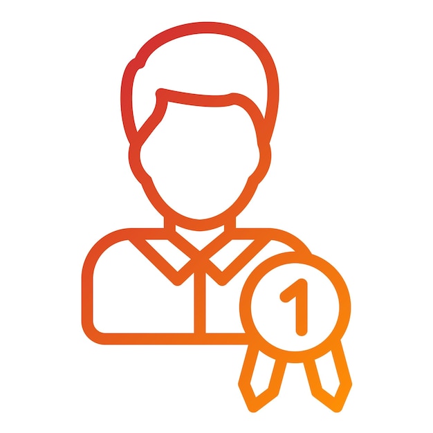 Diseño vectorial Estilo del icono CustomerFirst