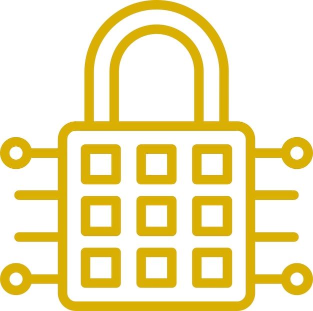 Diseño vectorial del estilo del icono de CyberMatrix