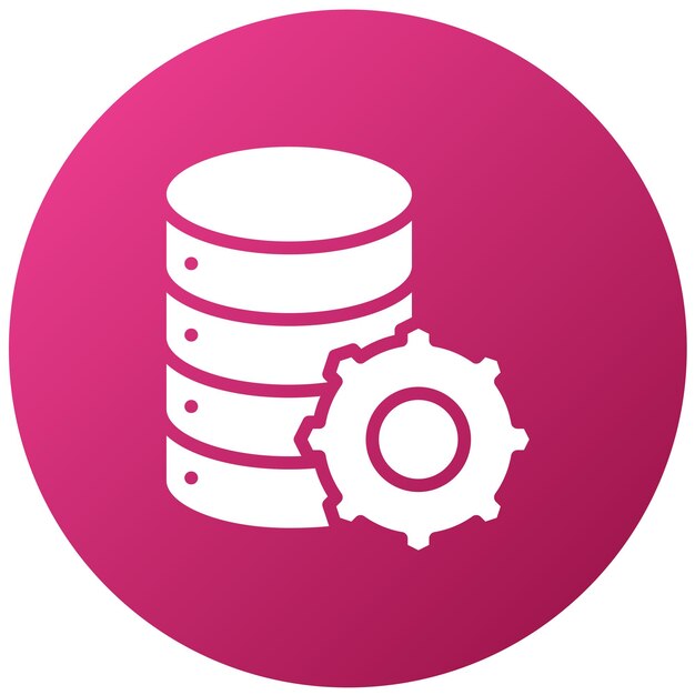 Diseño vectorial Estilo del icono de datos de bienestar