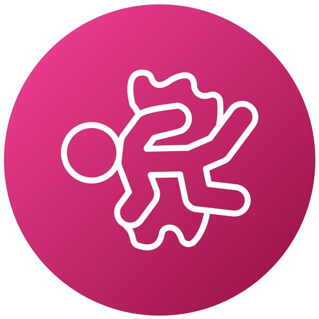 Diseño vectorial del estilo del icono de Dead Man