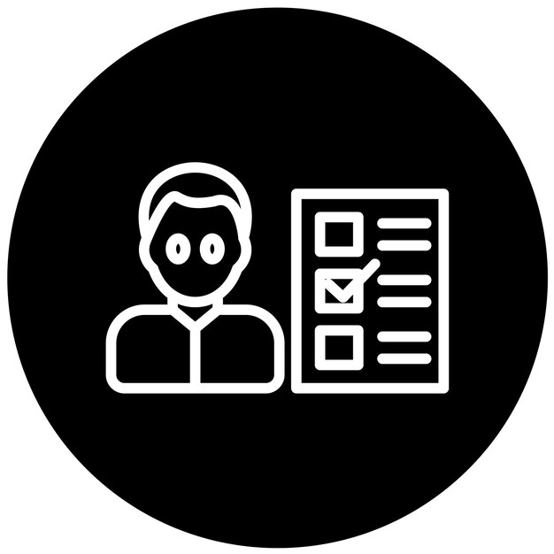 Diseño vectorial Estilo del icono de demanda