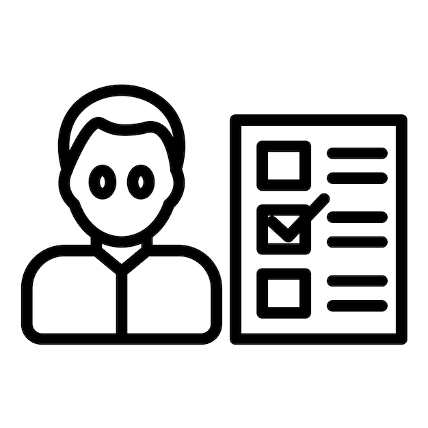 Diseño vectorial Estilo del icono de demanda