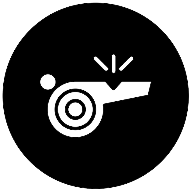 Diseño vectorial Estilo del icono del denunciante
