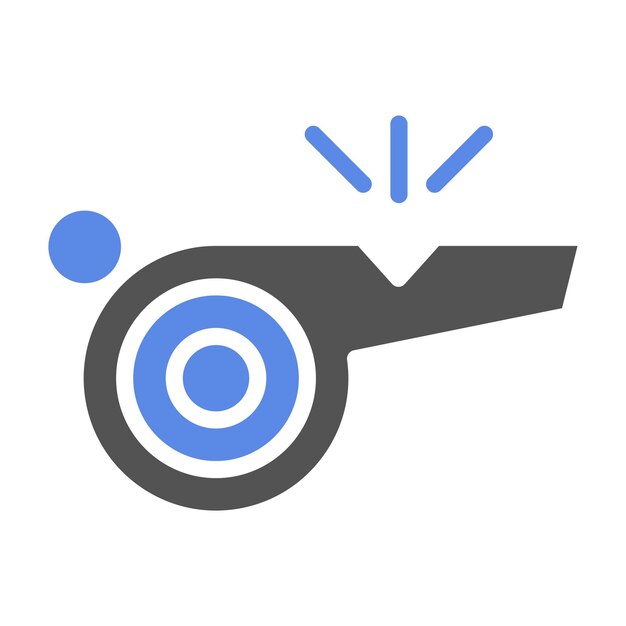 Diseño vectorial Estilo del icono del denunciante