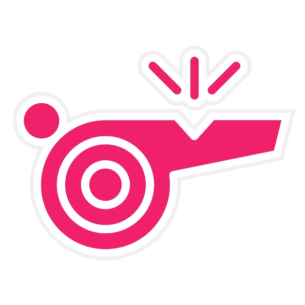 Diseño vectorial Estilo del icono del denunciante