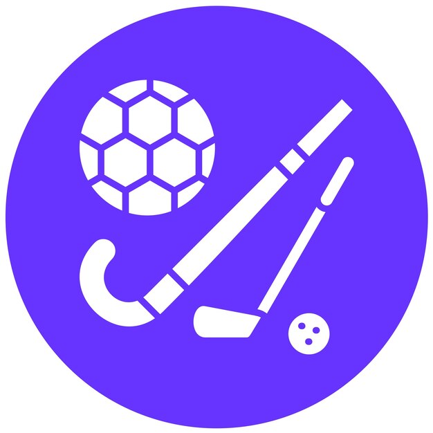 Diseño vectorial Estilo de icono deportivo