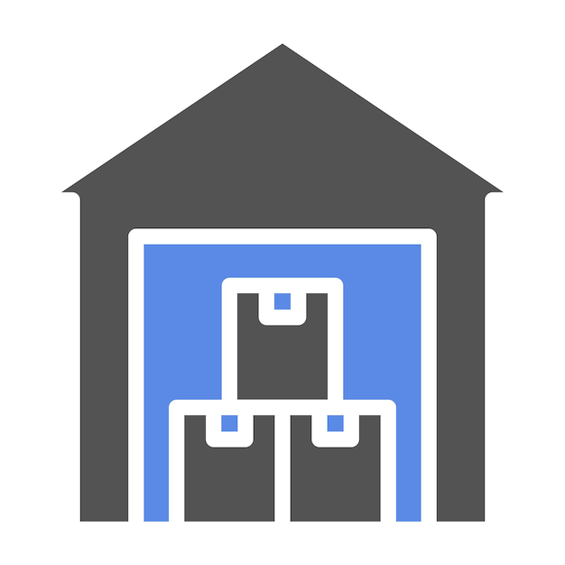 Diseño vectorial Estilo de icono de depósito delicioso