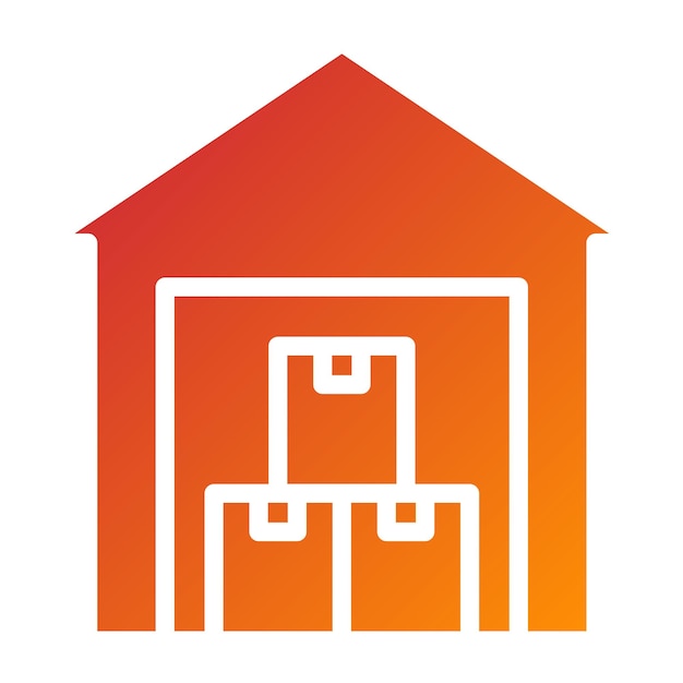 Diseño vectorial Estilo de icono de depósito delicioso