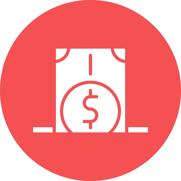 Diseño vectorial Estilo del icono de depósito
