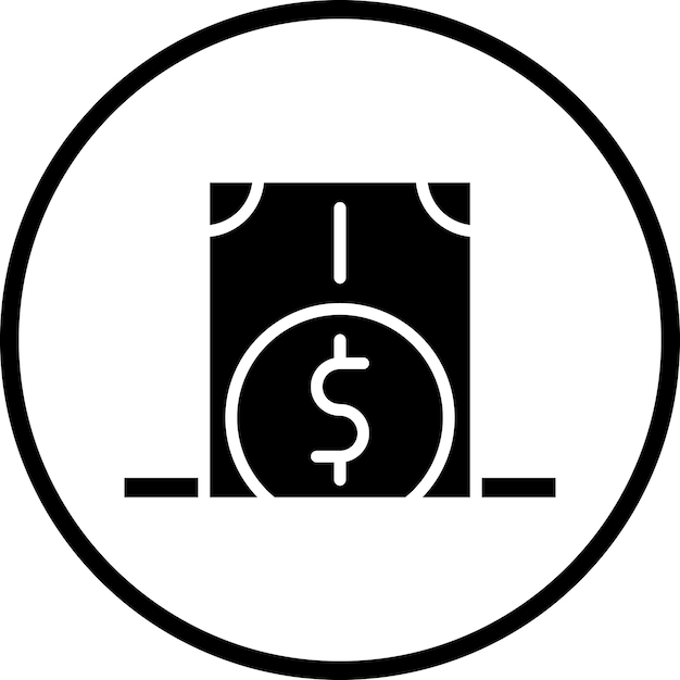 Diseño vectorial Estilo del icono de depósito