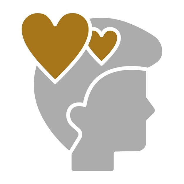 Diseño vectorial Estilo del icono de deseo