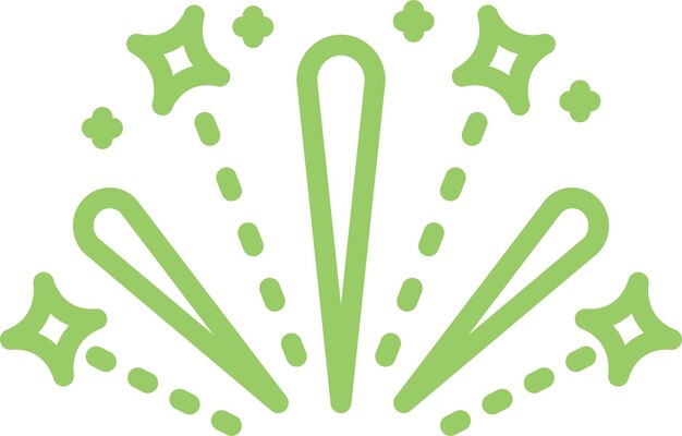 Diseño vectorial Estilo de icono deslumbrante