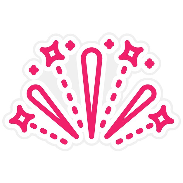 Diseño vectorial Estilo de icono deslumbrante