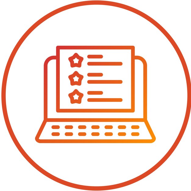 Diseño vectorial con estilo de icono destacado
