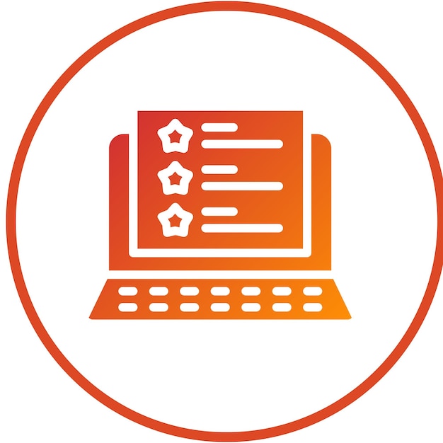 Diseño vectorial con estilo de icono destacado