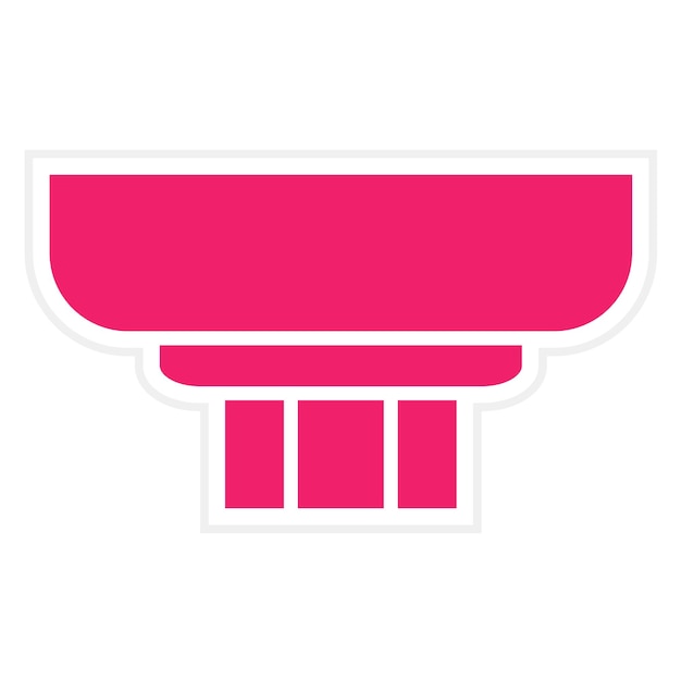 Diseño vectorial Estilo del icono del detector de humo
